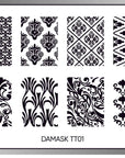 Damask 02 Stamping Plate