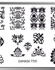 Damask 01 Stamping Plate