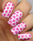 Heart Pattern Stencils