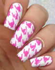 Houndstooth Stencils