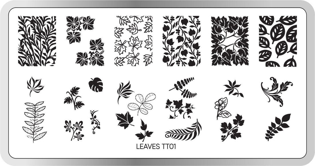 Leaves Stamping Plate
