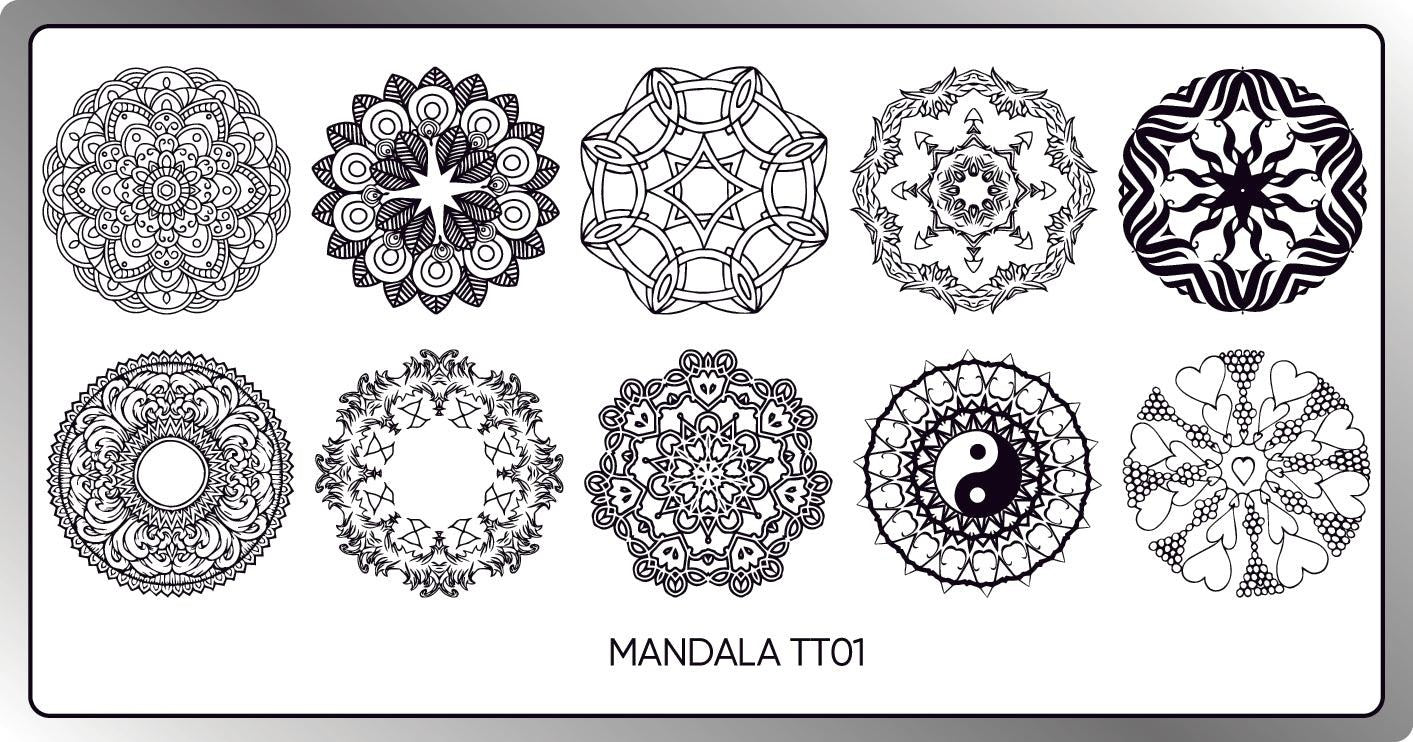 Mandala 01 Stamping Plate