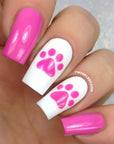 Paw Print Stencils