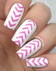 Single Chevron Stencils