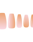 Peach Sorbet Press Ons