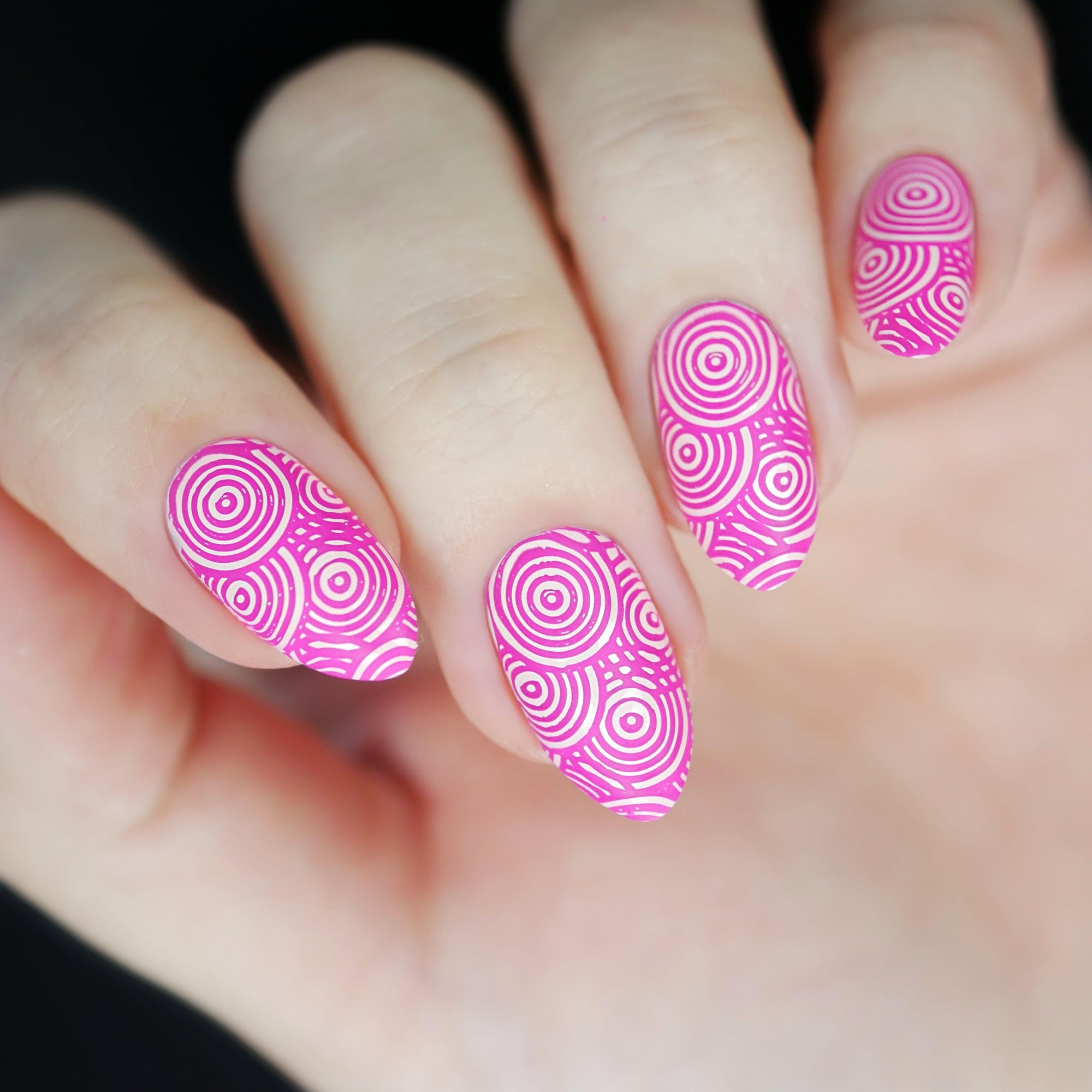 Swirls Stamping Plate