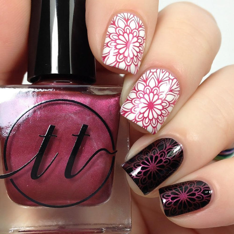 Cabernet Stamping Polish – Twinkled T