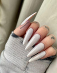 Gel Extension Tips - Stiletto ♥︎ Cream ♥︎ Long