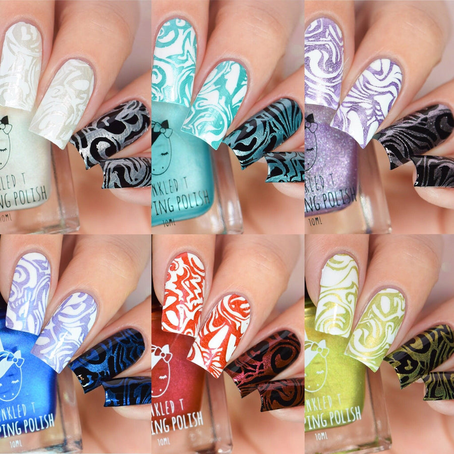 Frost Stamping Polish Bundle – Twinkled T